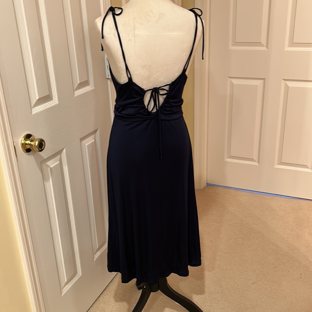 Arden B dress navy blue